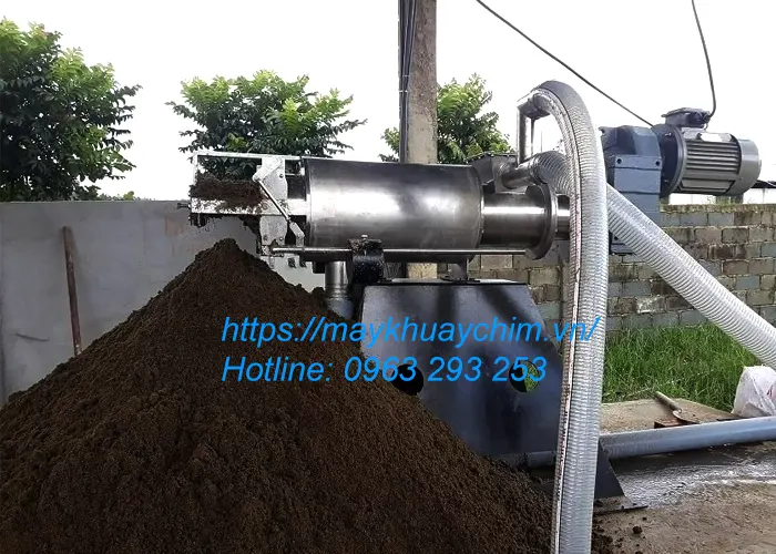 Máy ép phân mini Âu Lạc cho hộ gia đình giá rẻ