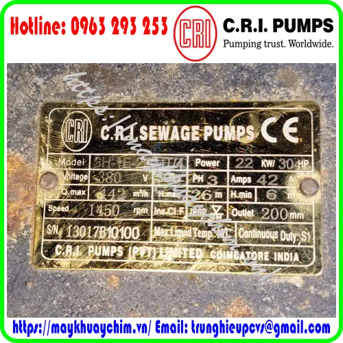 bom-nuoc-thai-c-r-i-pumps-sh-series-chinh-hang bom-nuoc-thai-c-r-i-pumps-sh-series-chinh-hang